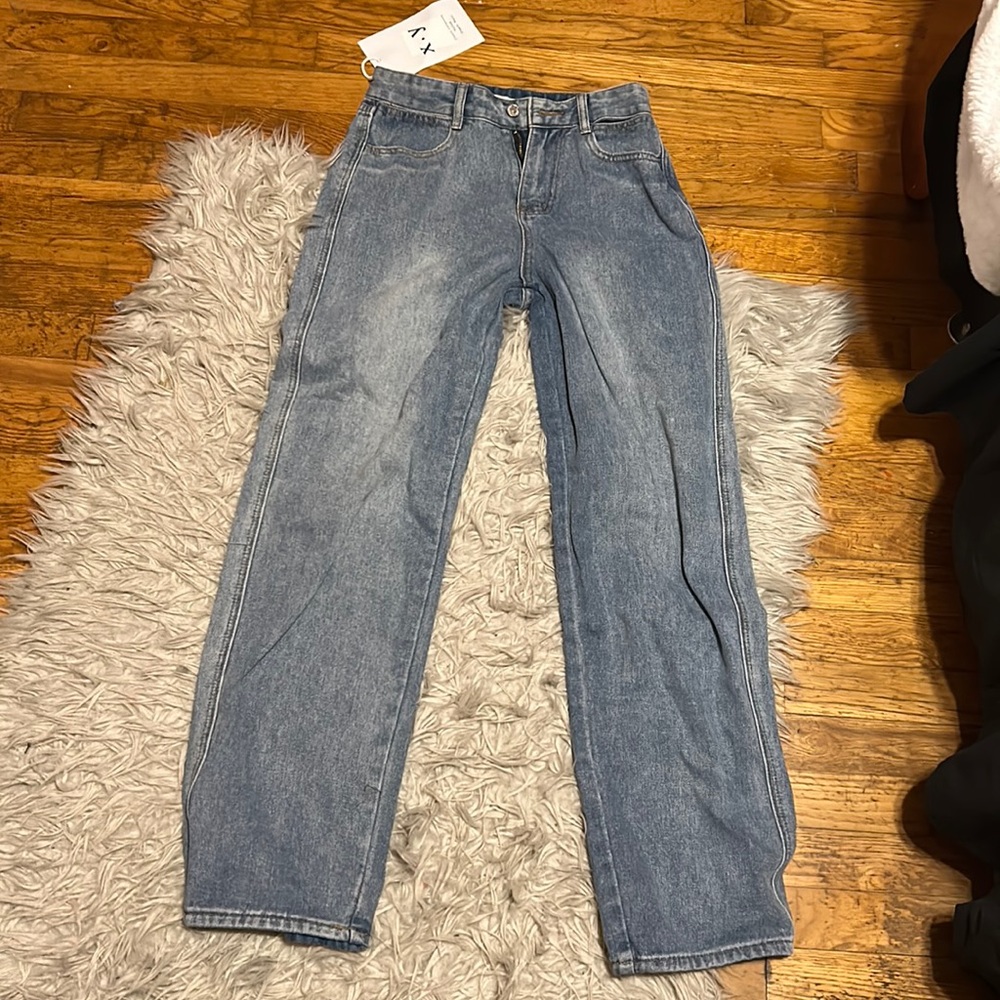 heart pocket jeans